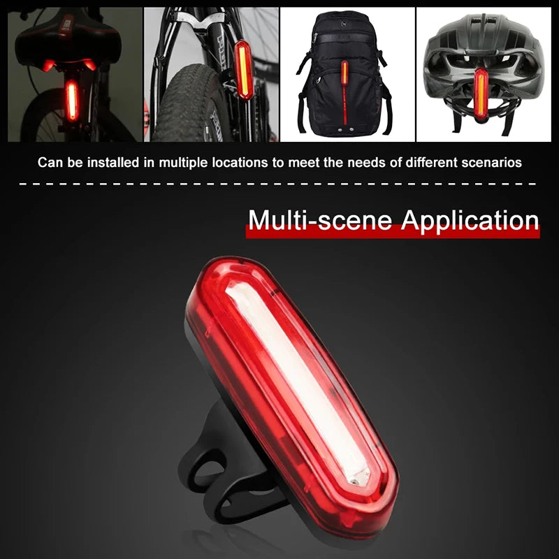 TriiBeam UltraSafe – USB Rechargeable Rear Bike Tail Light for Maximum Visibility & Safety
