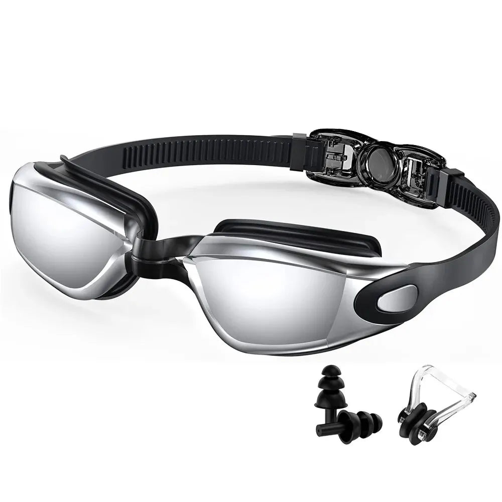 TriiWave Pro Goggles – Professional Anti-Fog Swimming Glasses with UV Protection