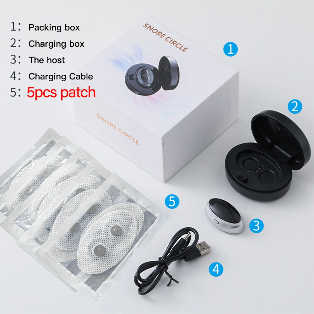 TriiSleep Smart – Intelligent Anti-Snoring EMS Device for Deep Sleep and Peak Performance