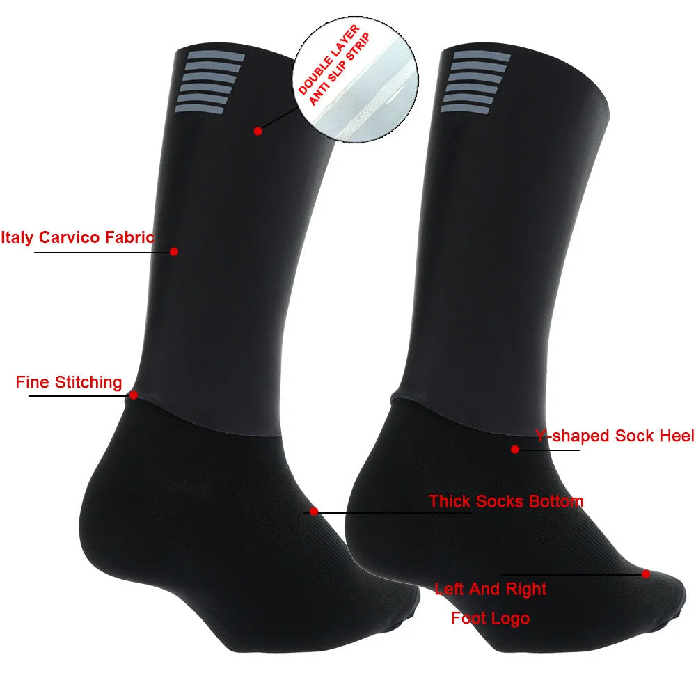 TriiRun Seamless Pro Socks β High-Tech Compression Socks for Cycling & Running