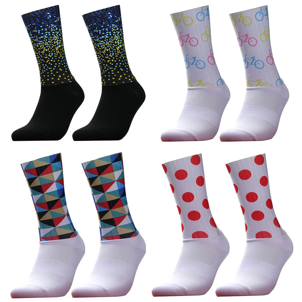TriiRun Seamless Pro Socks β High-Tech Compression Socks for Cycling & Running