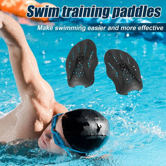 TriiPaddle Pro – Swimming Training Hand Paddles for Power and Technique