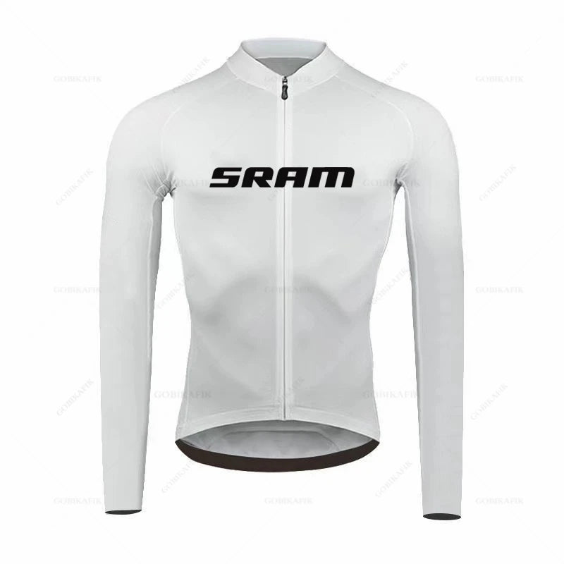 TriiRide Winter Pro – Thermal Long-Sleeve Cycling Jersey & Bib Pants Set