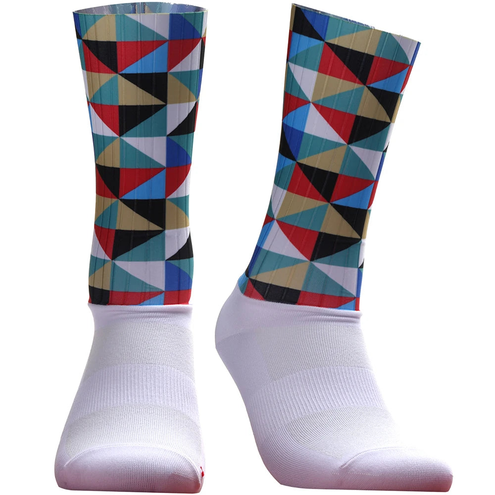 TriiRun Seamless Pro Socks β High-Tech Compression Socks for Cycling & Running