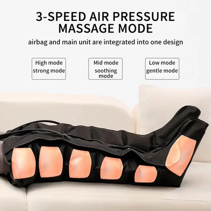 TriiRecovery AirPro – Air Compression Leg & Foot Massager with Remote Control | Fast Muscle Recovery & Deep Relaxation for Athletes