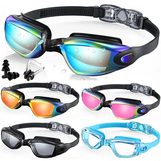 TriiWave Pro Goggles – Professional Anti-Fog Swimming Glasses with UV Protection