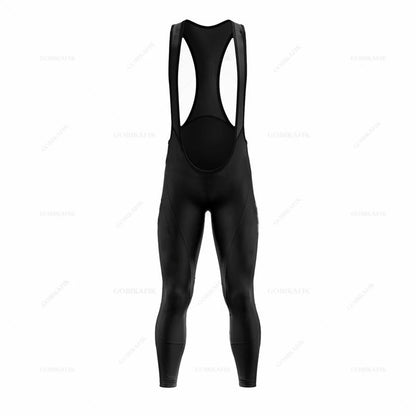 TriiRide Winter Pro – Thermal Long-Sleeve Cycling Jersey & Bib Pants Set