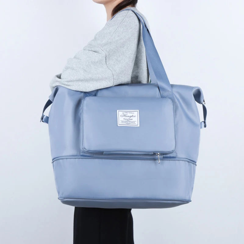 TriiPack Expand Pro – Large-Capacity Waterproof Foldable Travel & Sports Bag