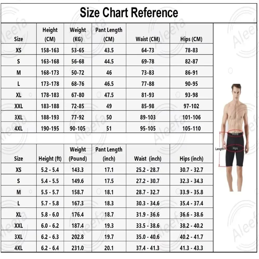 TriiWave ProShort – Men's 2mm Neoprene Shorts for Diving, Swimming & Surfing