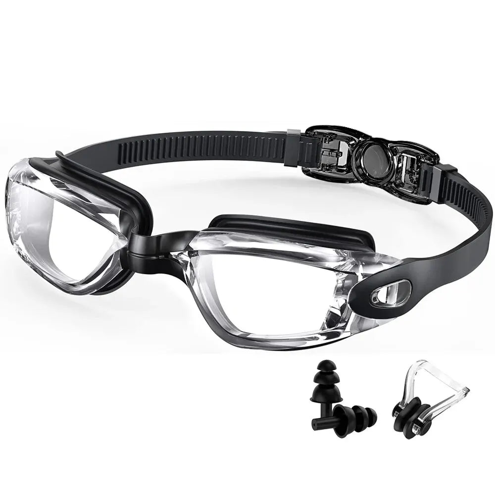 TriiWave Pro Goggles – Professional Anti-Fog Swimming Glasses with UV Protection