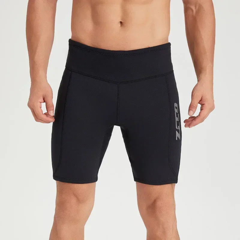 TriiWave ProShort – Men's 2mm Neoprene Shorts for Diving, Swimming & Surfing