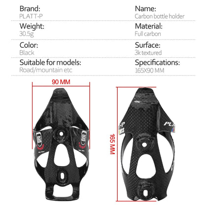 Carbon Elite Cage – Full Carbon Fiber Ultralight Bicycle Bottle Holder | Road & MTB