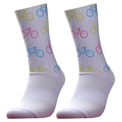TriiRun Seamless Pro Socks – High-Tech Compression Socks for Cycling & Running