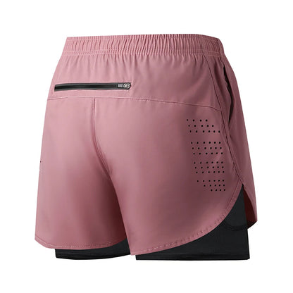 TriiRun MaxShort – Men’s Dual-Layer Running Shorts | Quick-Dry, High-Performance Fitness Shorts for Training & Running