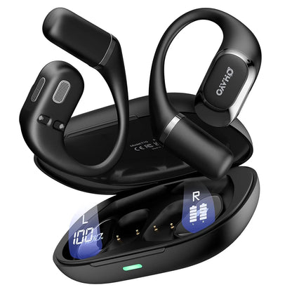 TriiRun OpenWave – Bone Conduction Sports Earphones with Bluetooth 5.4, Waterproof Design & Open-Ear Comfort