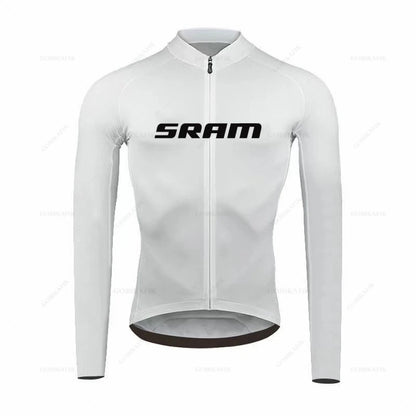 TriiRide Winter Pro – Thermal Long-Sleeve Cycling Jersey & Bib Pants Set