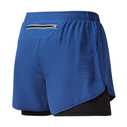TriiRun MaxShort – Men’s Dual-Layer Running Shorts | Quick-Dry, High-Performance Fitness Shorts for Training & Running