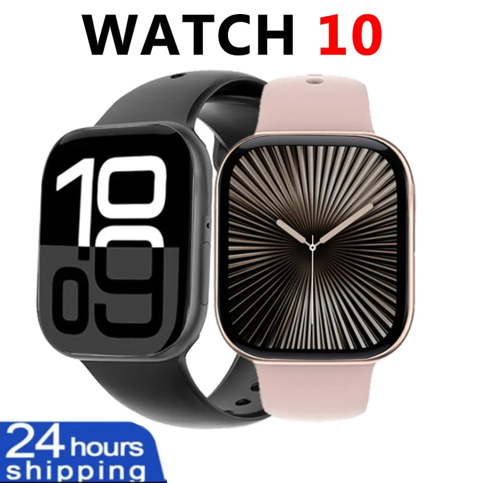 Smart Watch Series 10 – Unisex Fitness & Health Smartwatch with Bluetooth Call, NFC & Wireless Charging