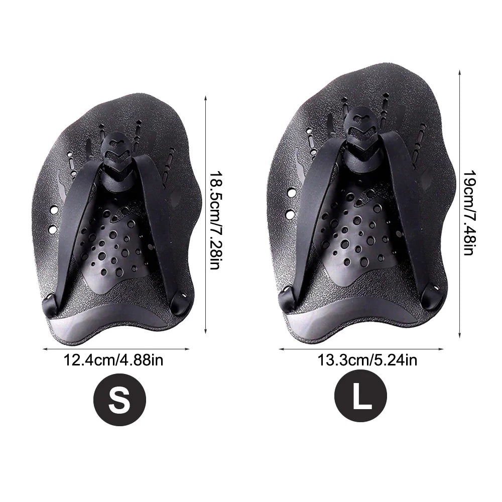 TriiPaddle Pro – Swimming Training Hand Paddles for Power and Technique