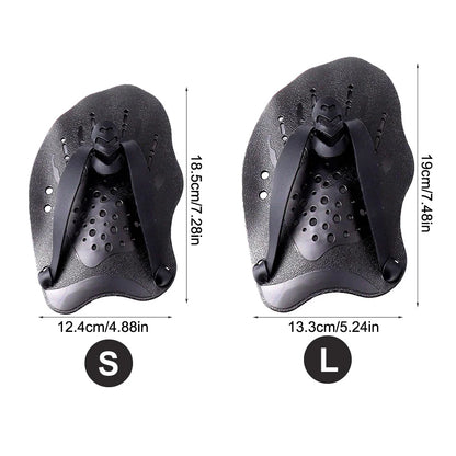 TriiPaddle Pro – Swimming Training Hand Paddles for Power and Technique